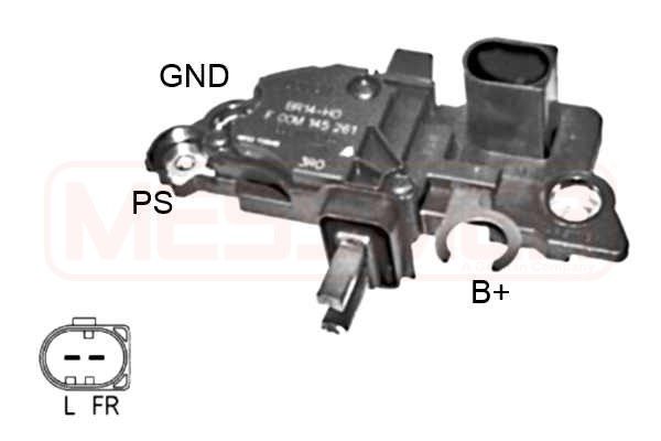 MESSMER Generaatori pingeregulaator 215990