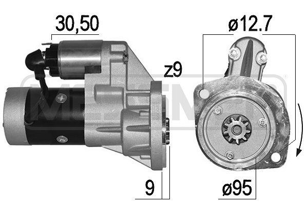 MESSMER Starter 220003