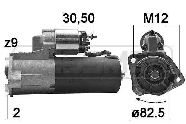 MESSMER Стартер 220137