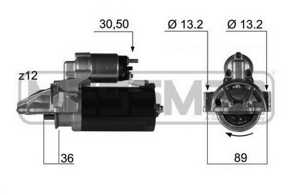 MESSMER Starter 220353