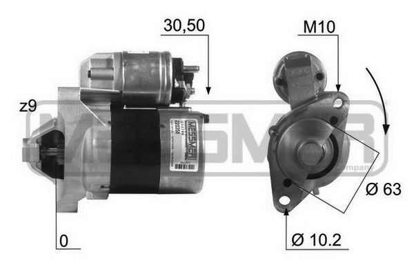 MESSMER Стартер 220358