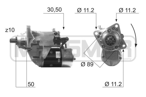 MESSMER Starter 220480