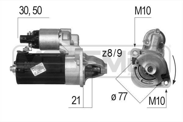 MESSMER Starter 220546