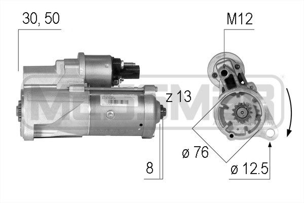 MESSMER Starter 220589