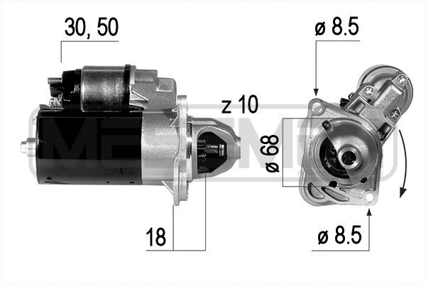 MESSMER Стартер 220650