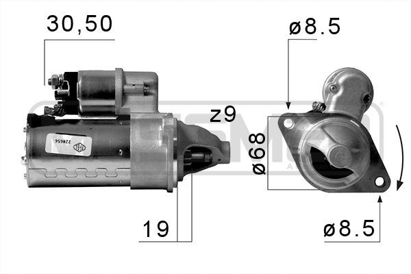 MESSMER Starter 220656