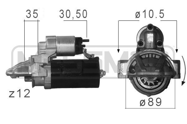 MESSMER Starter 220680