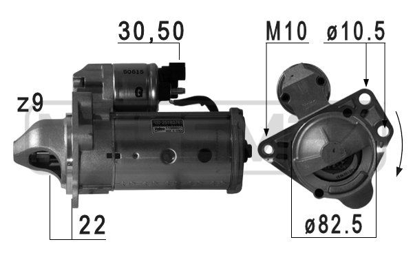 MESSMER Стартер 220712