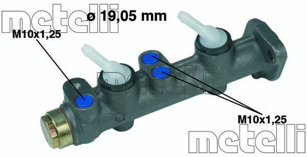 METELLI Главный тормозной цилиндр 05-0020