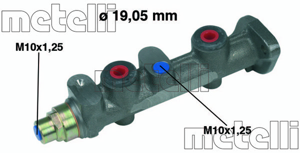 METELLI Главный тормозной цилиндр 05-0022