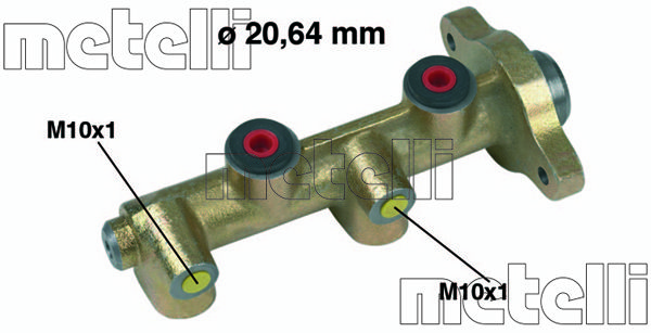 METELLI Главный тормозной цилиндр 05-0117
