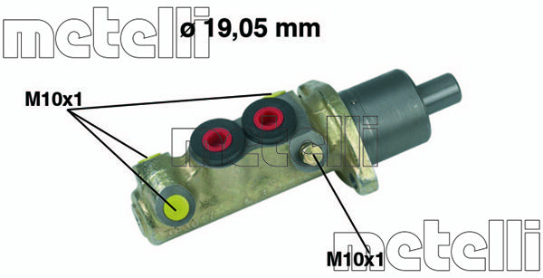 METELLI Главный тормозной цилиндр 05-0191