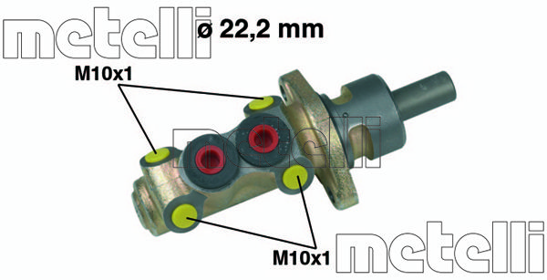 METELLI Peapiduri silinder 05-0258