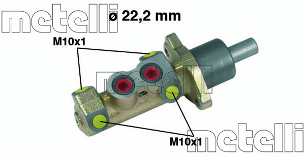 METELLI Peapiduri silinder 05-0326