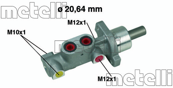 METELLI Главный тормозной цилиндр 05-0363