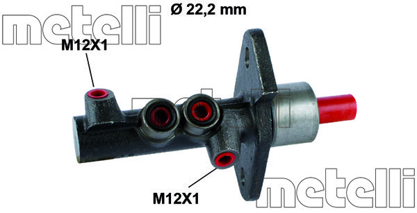 METELLI Главный тормозной цилиндр 05-0374