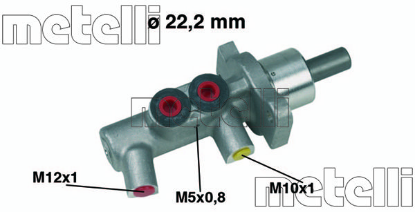 METELLI Главный тормозной цилиндр 05-0383