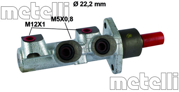 METELLI Главный тормозной цилиндр 05-0505