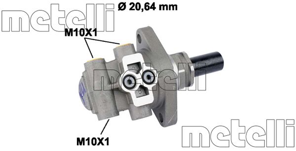 METELLI Главный тормозной цилиндр 05-0520