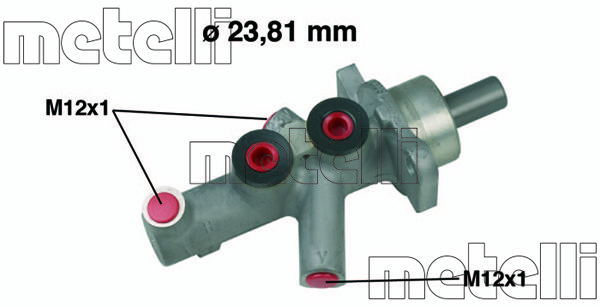 METELLI Главный тормозной цилиндр 05-0625