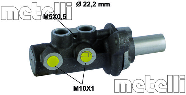 METELLI Главный тормозной цилиндр 05-0783