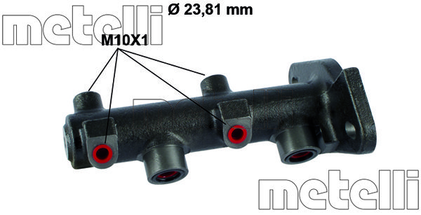 METELLI Главный тормозной цилиндр 05-0862