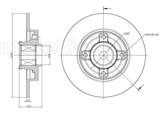 METELLI Piduriketas 23-0827