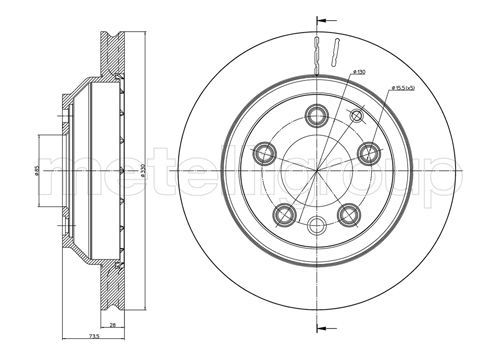 METELLI Piduriketas 23-0883C