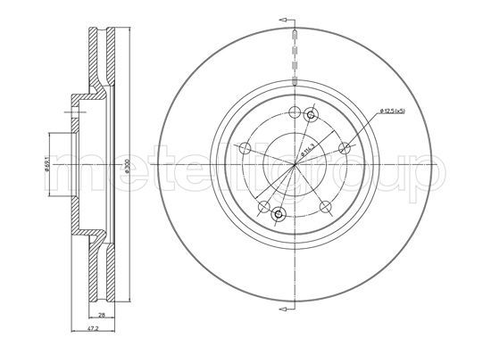 METELLI Piduriketas 23-0925C