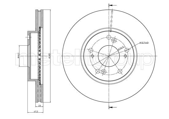 METELLI Piduriketas 23-0958C