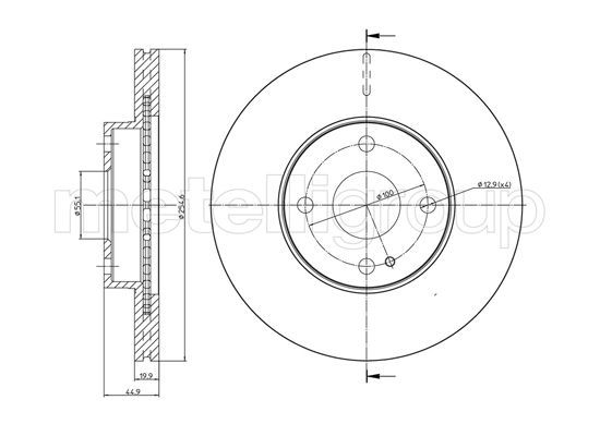 METELLI Piduriketas 23-0999