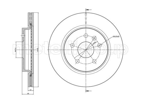 METELLI Piduriketas 23-1009C