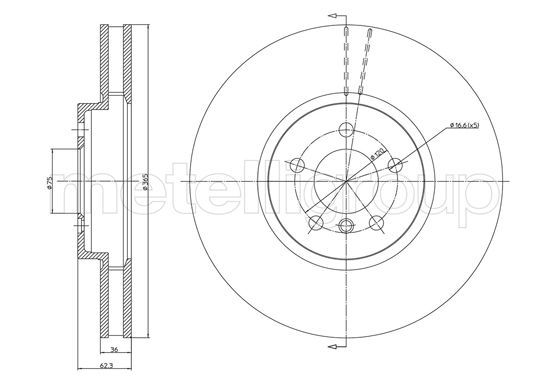 METELLI Piduriketas 23-1030C