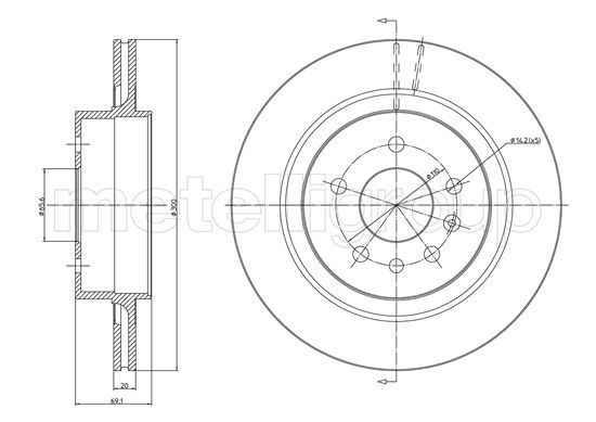 METELLI Piduriketas 23-1155C