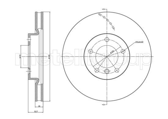 METELLI Piduriketas 23-1233C