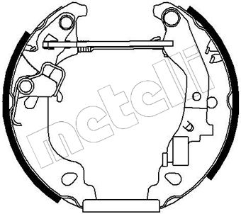 METELLI Piduriklotside komplekt 51-0146