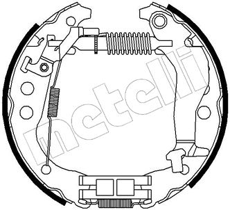 METELLI Piduriklotside komplekt 51-0204