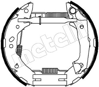 METELLI Piduriklotside komplekt 51-0209