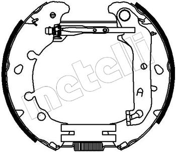 METELLI Piduriklotside komplekt 51-0228