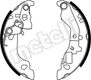 METELLI Piduriklotside komplekt 53-0079Y