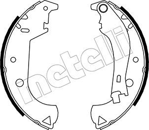 METELLI Piduriklotside komplekt 53-0081Y