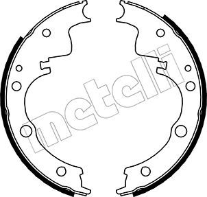 METELLI Piduriklotside komplekt 53-0139