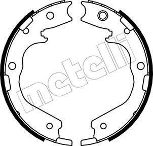 METELLI Piduriklotside komplekt,seisupidur 53-0195