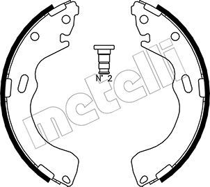 METELLI Piduriklotside komplekt 53-0216