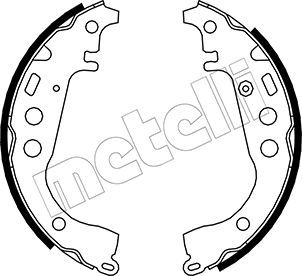 METELLI Piduriklotside komplekt 53-0431