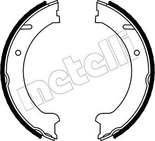 METELLI Комплект тормозных колодок, стояночная тормозная с 53-0480