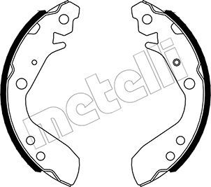 METELLI Piduriklotside komplekt 53-0567