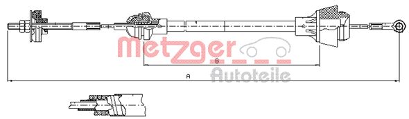 METZGER Tross,sidurikasutus 10.3601