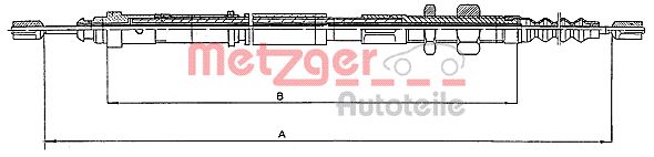 METZGER Tross,seisupidur 10.4651