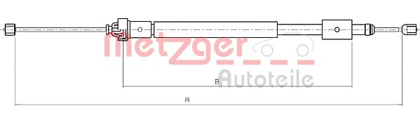 METZGER Tross,seisupidur 10.4707